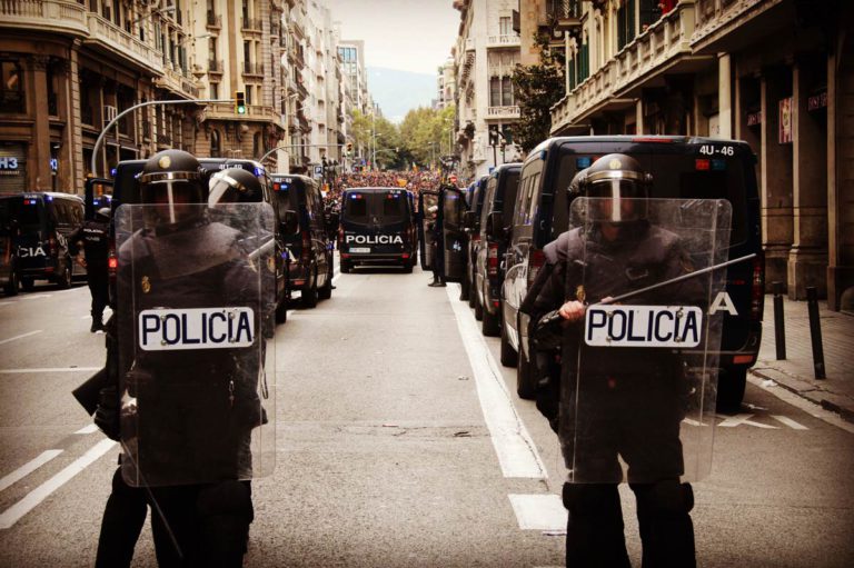 Catalan Independence, Barcelona, Spain