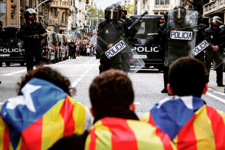 The fight for Catalan Independence, Barcelona