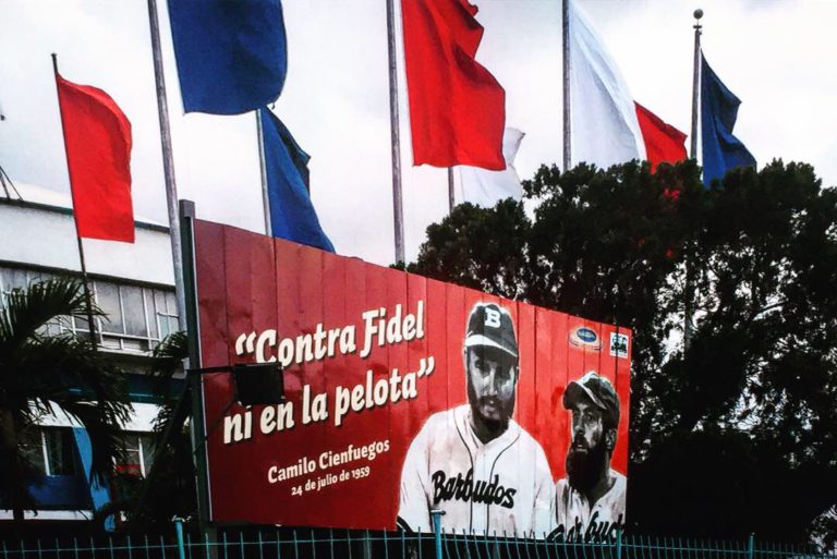 Havana - Fidel baseball propaganda