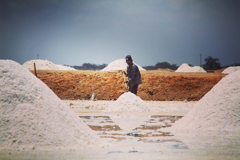 Manaure salt flats