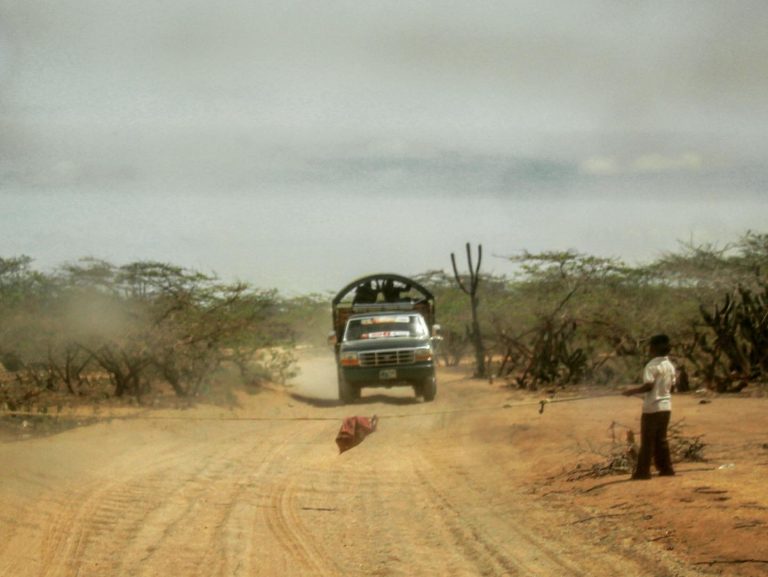 Wayuu roadblock